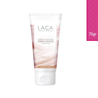 Crema Antiage para Manos con Vitaminas. Laca