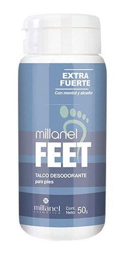 Talco Extra Fuerte Feet. Millanel.