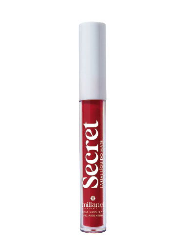 Labial líquido mate Secret Cherry Love Millanel