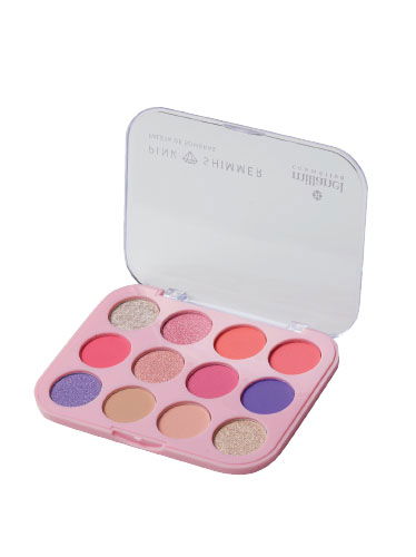 Paleta de sombras Pink Shimmer Millanel
