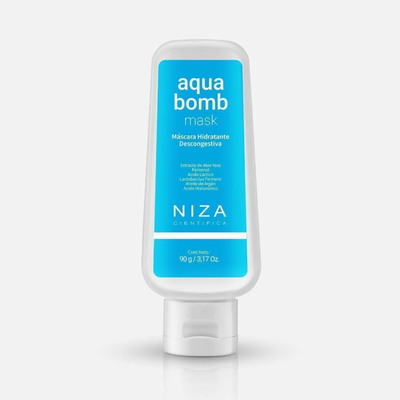 Aqua Bomb Mask - Máscara Hidratante Descongestiva Niza