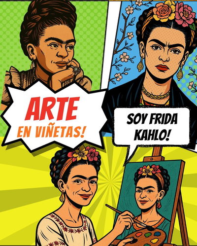 ARTE EN VIÑETAS: FRIDA KAHLO – VIDA Y OBRA