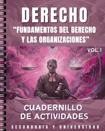 CUADERNILLO 1 DE ACTIVIDADES DERECHO
