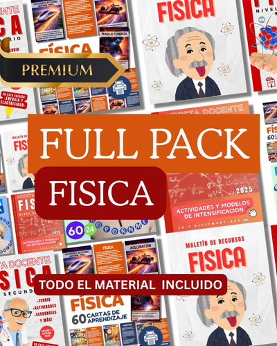 FULL PACK FISICA- TODO EL MATERIAL INCLUIDO