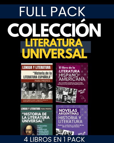 COLECCIÓN LITERATURA UNIVERSAL x 4