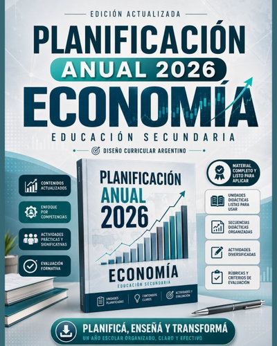 Planificación Anual de Economía 2026 – Nivel Secundario