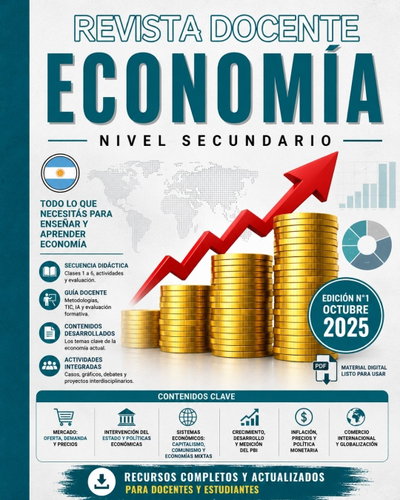 REVISTA DOCENTE: ECONOMÍA-SECUNDARIA+SECUENCIA DIDÁCTICA- ED. OCTUBRE