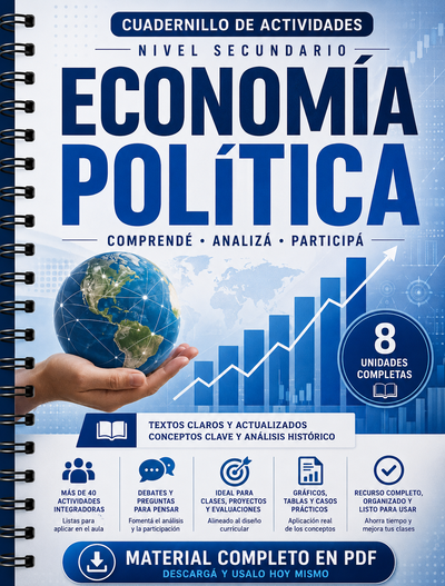 ECONOMÍA POLÍTICA- CUADERNILLO DE ACTIVIDADES