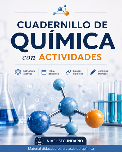 CUADERNILLO DE QUÍMICA CON ACTIVIDADES