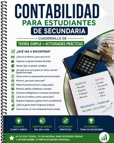 CONTABILIDAD PARA ESTUDIANTES DE SECUNDARIA