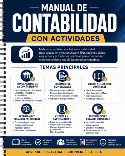 📘 Manual de Actividades: CONTABILIDAD- PARA PROFES