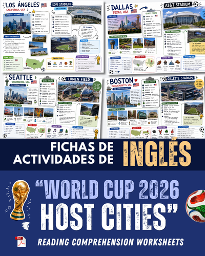 Worksheets-WORLD CUP 2026 – HOST CITIES