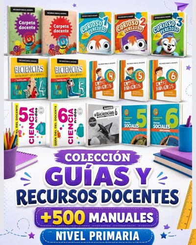 COLECCIÓN +500 GUÍAS Y RECURSOS DOCENTES
