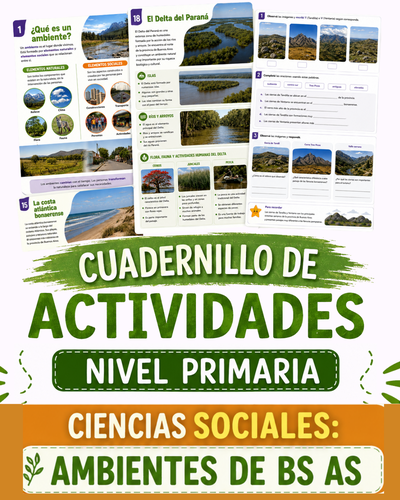 CUADERNILLO DE ACTIVIDADES – AMBIENTES DE BUENOS AIRES