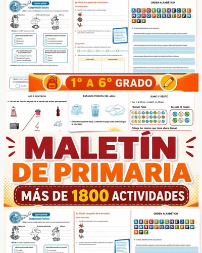 MALETÍN DE ACTIVIDADES DE PRIMARIA
