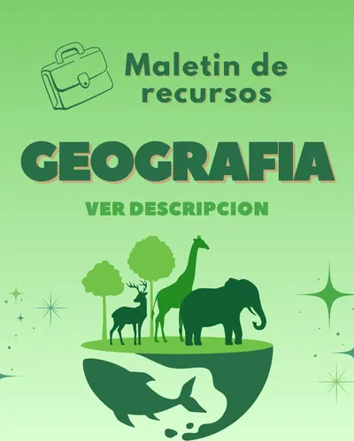  MALETÍN DE RECURSOS DE GEOGRAFÍA SECUNDARIA 
