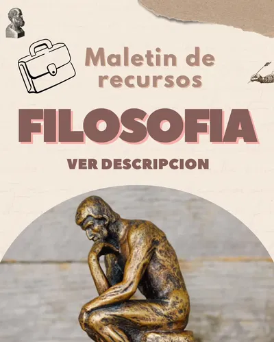 MALETÍN DE RECURSOS DE FILOSOFÍA SECUNDARIA