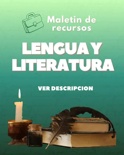 MALETÍN DE RECURSOS DE LENGUA Y LITERATURA SECUNDARIA