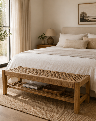 Pie de cama mediano 1.00 mt 