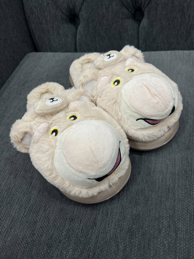 Pantuflas Lotso beige
