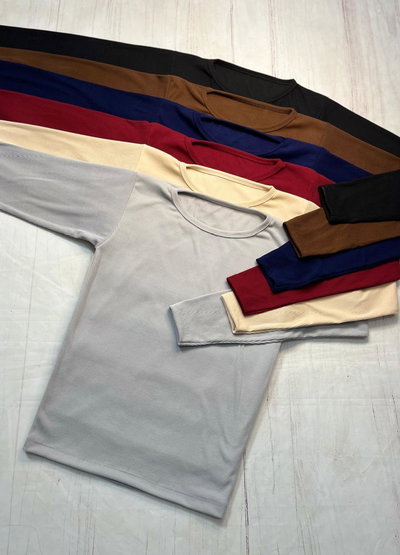 Camiseta ribb Frizada 