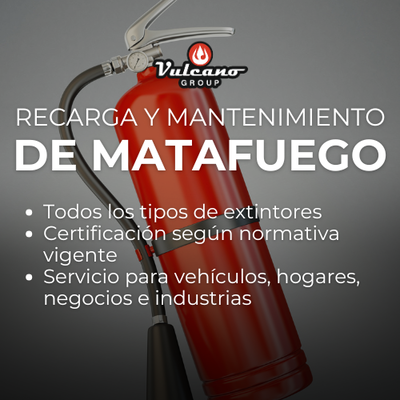 Recarga de matafuego
