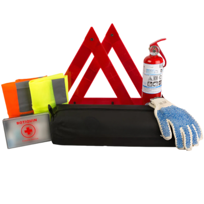 Kit vehicular 6 en 1 con matafuego