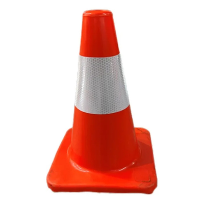 Cono de seguridad vial reflectivo 26 cm 