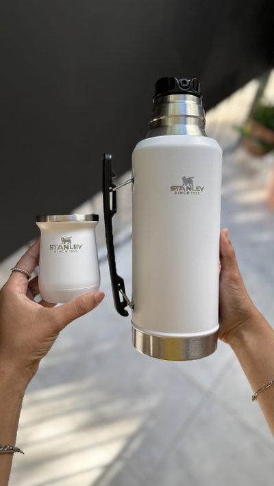 SET TERMO 1 LITRO STANLEY PICO SYSTEM + MATE 