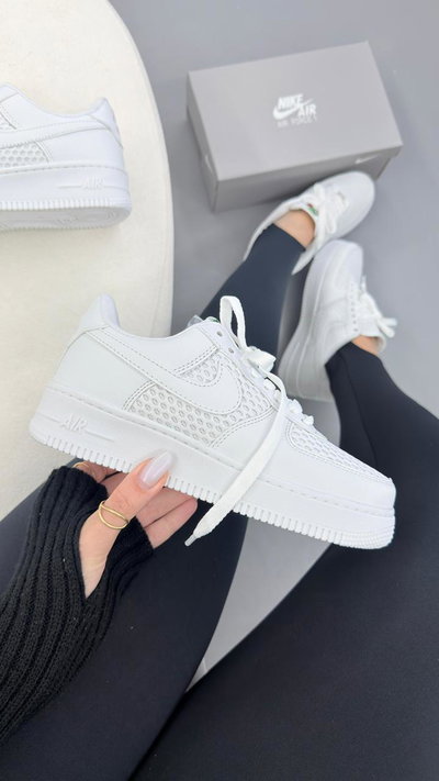 NIKE AIRFORCE BRANCO NYLON G5