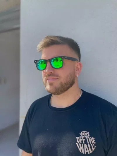 LENTES ANTEOJOS DE SOL RAYBAN Espejado 2140 1001/19 Negro int celeste/verde Large