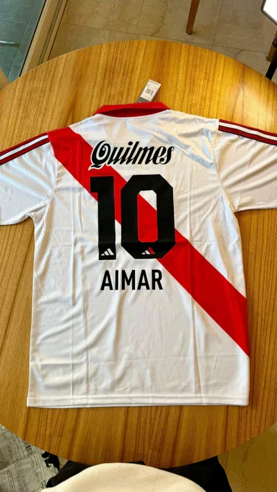 CAMISETA RIVER RETRO QUILMES 1998/99 AIMAR
