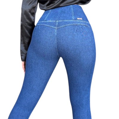 calza jean fajero negro