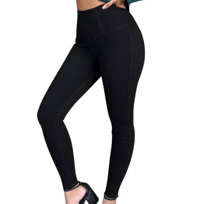 calza jean fajero negro