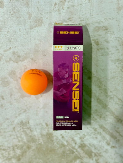 Pelotas Ping Pong | Sensei 3 Star x3
