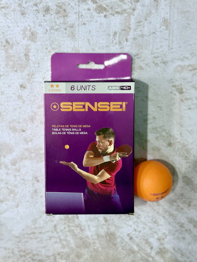 Pelotas de Ping Pong 2 Star | Sensei® x6 