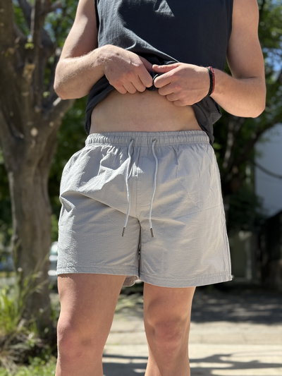 Short de Baño Importado Texturado 