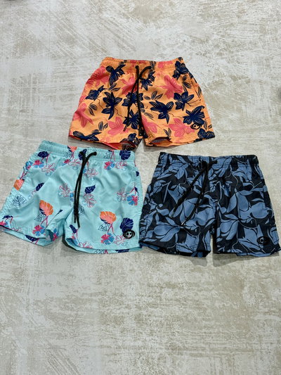 Short de baño estampado