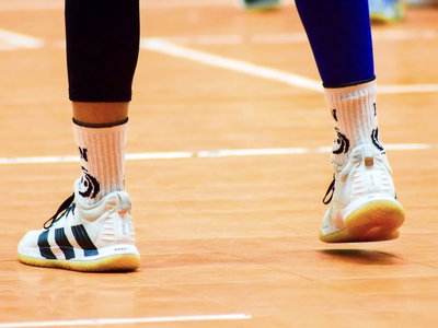 Medias Voley 1/2 Caña Combinada Gruesa Invierno 