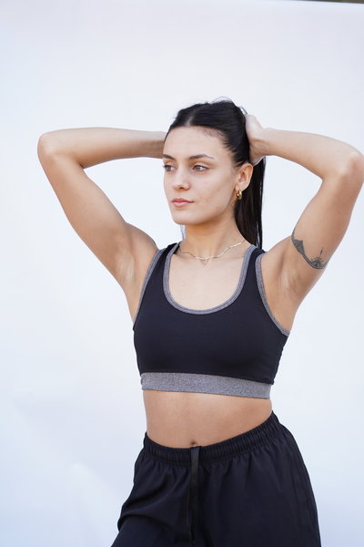 Top Reforzado Lycra Combinado