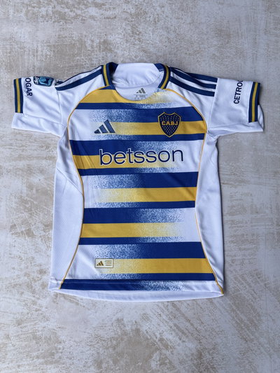 CAMISETA ALTERNATIVA BOCA JUNIORS NIÑO /26 