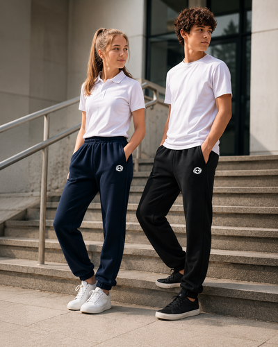 PANTALÓN JOGGING CON PUÑO FRIZA NIÑO