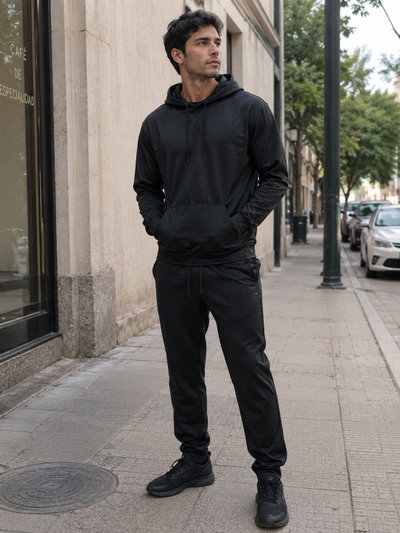 PANTALÓN DEPORTIVO DOBLE BOLSILLO FRIZADO