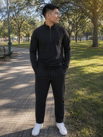 PANTALÓN JOGGING RECTO FRIZADO ADULTO 