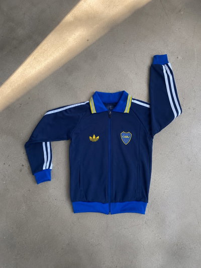 CAMPERA BOCA JUNIORS FRIZADO NIÑO 