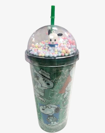 VASO SNOOPY VERDE