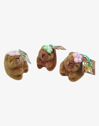 LLAVERO PELUCHE CAPIBARA