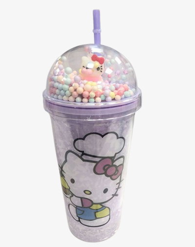 VASO KITTY LILA