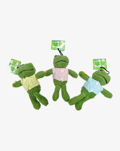 LLAVERO PELUCHE RANA