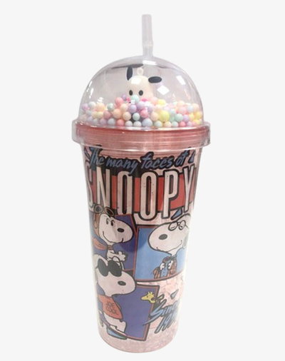 VASO SNOOPY ROSA